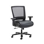 Boss Office Products Big and Tall Mesh Task 400 lbs Weight Capacity Chair, Black
