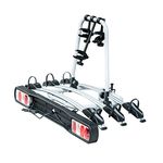 HOMCOM Bicycle Carrier Rear-mounted 3 Bike Carrier Car Rack Rear Tow Bar