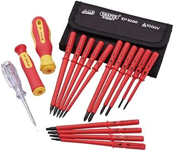 Draper 5776 Interchangeable Insulated Screwdrivers (18 Pieces)