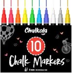 Liquid Chalk Markers (10 Pack) with