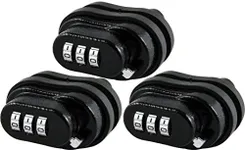 BOOMSTICK Universal 3 Digit Combination Trigger Gun Lock - Fits Pistols, Rifles, Shotguns, Set of 3