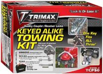 Trimax TCP50 Trailer Lock Combo Pack (Keyed Alike)