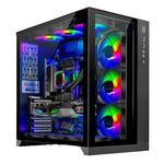 Skytech Gaming Prism II Lian Li O11 PC Desktop – Intel Core i9 13900K 3.0 GHz, NVIDIA RTX 4070 Ti, 1TB NVME Gen4 SSD, 32GB DDR5 RAM RGB, 1000W Gold PSU, 360mm AIO, 11AC Wi-Fi, Windows 11 Home 64-bit