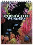 ColorIt Underwater Wonders Adult Coloring Book, 50 Under the Sea Coloring Pages, USA Printed with Spiral Binding, Hardback Covers, and Ink Blotter | for Arts and Crafts, Ocean Coloring Book for Adults