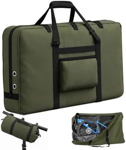 Bike Travel Bag, 55×11×31in Folding Bike Bag for 26-29inch Mountain Bicycle
