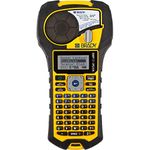 Brady BMP21-PLUS Handheld Label Printer with Rubber Bumpers, Multi-Line Print, 6 to 40 Point Font by Brady, Yellow/Black