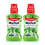 Colgate Plax Fresh Tea Mouthwash, 0% Alcohol - 250 ml (Pack of 2)