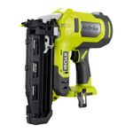 Ryobi R16GN18-0 18V ONE Plus Cordless 16 Gauge Nailer Bare Tool, One Size, Hyper Green