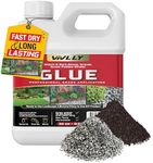 Vivlly Mulch and Bark, Stone, Gravel, Small Pebble Binder Glue! – 32 oz - 0.94ltrs - 0.25 Gallon - Fast-Dry Ready to Use Resin for Spray - Strong Landscape Maintenance - High Strength Stabilizer Lock