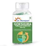 DR. MOREPEN Gokshura Tablets | 1000 mg Tribulus Terrestris | Overall Wellbeing for Men & Women - 60 Veg capsules