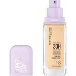 Maybelline New York Super Stay Lumi Matte Foundation, Up to 30H Wear, Luminous Matte, Buildable Coverage, Amino Acids, 118, 35 ml