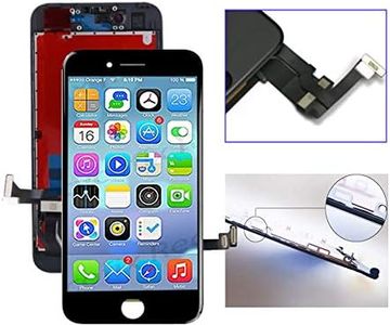 with Repair Tools kit for iPhone 7 Plus 5.5 Inch LCD Digitizer Screen Replacement Full Glass Frame Assembly Model A1661 A1784 A1785 in Black