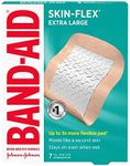 Band-Aid Brand Skin-Flex Adhesive Bandages for First Aid and Wound Care, Extra Large Size, 7 Count