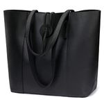 S-ZONE Vintage Genuine Leather Tote Bag for Women Large Shoulder Purse Handbag