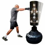 Free Standing Boxing Punching Bag Stand For Target Heavy Duty Punch Bags Kickboxing MMA Martial Arts Sports Pads Dummy Gym Equipment for Home