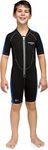 Cressi Kids Lido Wetsuit Shortie Suit - Dark/Blue, Large