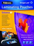 Fellowes A5 Laminating Pouches, Gloss Finish, 25 Sheets, 160 Micron (2 x 80 Micron) High Quality Finish with Image Last Directional Quality Mark - Ideal for Photos and Notices