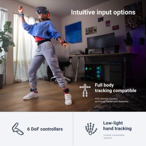 HTC Vive Focus VR Headset – Wireless Virtual Reality Goggles