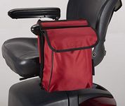 Ducksback Mobility Scooter/Wheelchair Pannier Bag with Wallet Versatile Storage Red