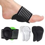 Arch Support, Compression Fasciitis Cushioned Arch Support Sleeves for Pain Relief of Plantar Fasciitis, Heel Stab, Flat Feet, and Foot Pain of Men and Women (3 Pairs)