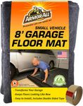 Armor All Original Small Vehicle Garage Floor Mat, (8 feet 4 inch X 7 feet 4 inch), (Includes Double Sided Tape), Protects Surfaces, Transforms Garage - Absorbent/Waterproof/Durable (USA Made) (Charcoal)