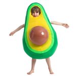 Spooktacular Creations Child Unisex Avocado Inflatable Costume with Ball Deluxe Inflatable - Child Green