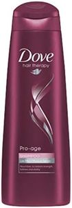 3 x Dove Hair Therapy Champú – Pro Age – Pelo para el cuidado seco – 250 ml