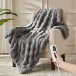 ACCU-WARMTH Heated Throw Blanket - 