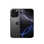 Apple iPhone 16 Pro 256 GB: 5G Mobile phone with Camera Control, 4K 120 fps Dolby Vision and a Huge Leap in Battery Life. Works with AirPods; Black Titanium