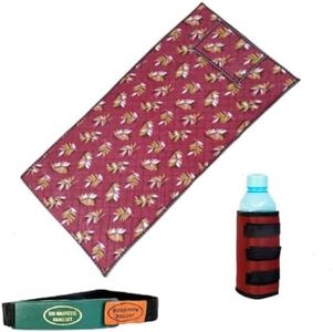 ParaShi® Bio Energy Magnetic Mattress Topper 3 x 6 ft with 1 Pillow Pad | Water Bottle Cover/Bio Magnetic Water Energy Pad | Bio Magnettic Hand Bracelet Combo for Deep Sleep and Pain Relief