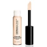 Dermablend Cover Care Concealer, Full Coverage Concealer Makeup and Corrector for Under Eye Dark Circles, Acne and Blemishes, 24,Hr Hydration, Matte Finish, XL Applicator, 10mL