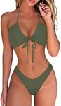 RXRXCOCO Women's Bikini Sets Halter