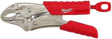 Milwaukee 48223405 Torque Lock Curved Jaw Durable Grip Locking Plier, 127 mm