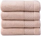 Welhome Hudson Pink Bath Towels | 4