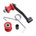 Gigicloud Chain Slider Tensioner Adjuster Roller Guide, Heavy Duty Chain Roller Tensioner Compatible for ATV Coolster Go Kart 4 Wheeler 110cc 125cc 150cc 200cc 250cc Chain