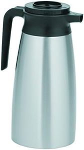 BUNN 39430.0000 1.9 L Thermal Pitcher, Black, Stainless Steel