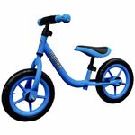 Mamba 12" Sport Balance Bike Lightweight Adjustable No-Pedal Bicycle for Kids Ages 2, 3, 4, 5 Years – Includes Padded Seat, Safety Pad, Rubber Grips, Flat-Free EVA Tires, Tool – Indoor/Outdoor (Blue)