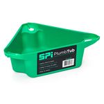 Plumb Tub - SPI Radiator Draining Tub: Hassle-Free Radiator Draining. Versatile, Compatible with a Wide Range of Radiators - 1.4L Capacity - SPI Green