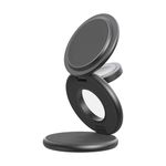 KU XIU X63 Foldable Wireless Charger, 3-in-1 Wireless Charging Station for iPhone 15/14/13/12 Series, Apple Watch 9/Ultra/8/7, and AirPods 3/2/Pro, Perfect for Home, Bedroom, Office, or Travel - Grey