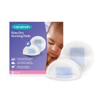 Lansinoh Stay Dry Disposable Nursing Pads, Soft and Super Absorbent Breast Pads, Breastfeeding Essentials for Moms, 36 Count