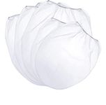 WANGCL 10 Pack 5 Gallon Paint Strainer Bags White Regular Fine MeshElastic Opening Strainer Bags for Use with Paint Sprayers