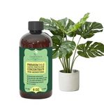 Premium Liquid Monstera Plant Fertilizer - 3-1-2 Concentrate for Indoor Plants and Flowers by GardenNova | Organic Plant Food for Monstera - 8oz