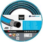 Cellfast Garden Hose SMART 3/4” 25m, Flexible and Three-layer Hose, Resistance to UV, Internal Part Resistant to Algae, 13-120