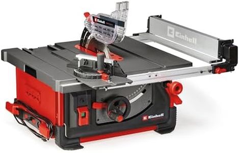 Einhell Professional TP-CC 10 T Sliding Table Saw (2000 W, Saw Blade Ø 254 mm, Flexible Mounting Parallel Stopper, Corner Stop)