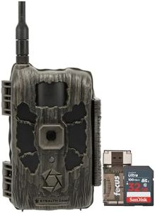 Stealth Cam 40MP Deceptor Max Cellular Trail Camera with 32GB Memory Card and Card Reader (3 Items)