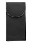 Mala Leather ODYSSEY Soft Leather Double Spectacle Case Holder 560_14 Black