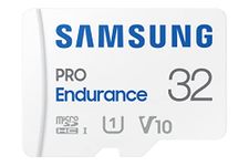 Samsung PRO Endurance 32GB microSDHC UHS-I U1 100MB/s Video Monitoring Memory Card with Adapter (MB-MJ32KA)​