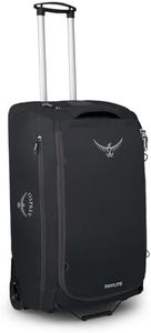 Osprey Daylite Wheeled Duffel 85 - Durable Light Wheeled Convertible Duffel - Travel - Black O/S