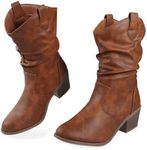 WOFANLULY Cowboy Boots,Western Cowg