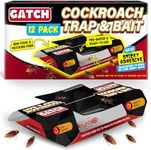 GATCH Roach Traps Indoor (12 Pack),